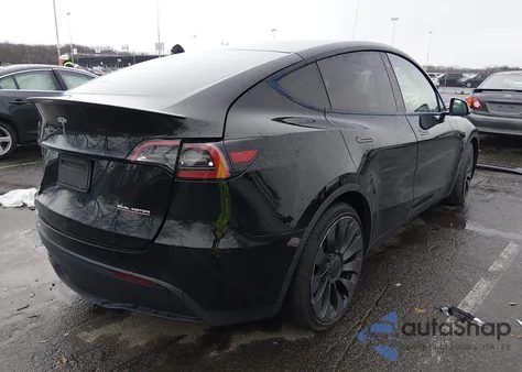 2022 Tesla Model Y Performance Dual Motor All-Wheel Drive from USA, damaged, VIN 7SAYGDEF2NF380201